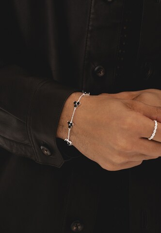 Commen Lines Bracelet in Silver