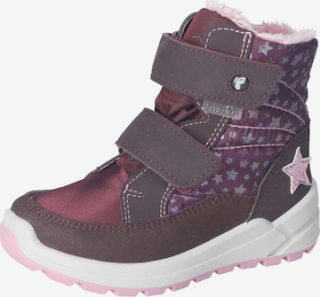 Bottes RICOSTA en rose : devant