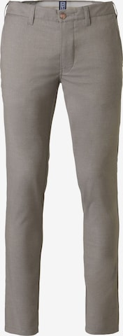 MEYER Slimfit Chinohose 'M5 Move 9-6196' in Grau: Vorderseite