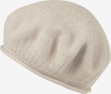 LOEVENICH Mütze in Beige: Vorderseite