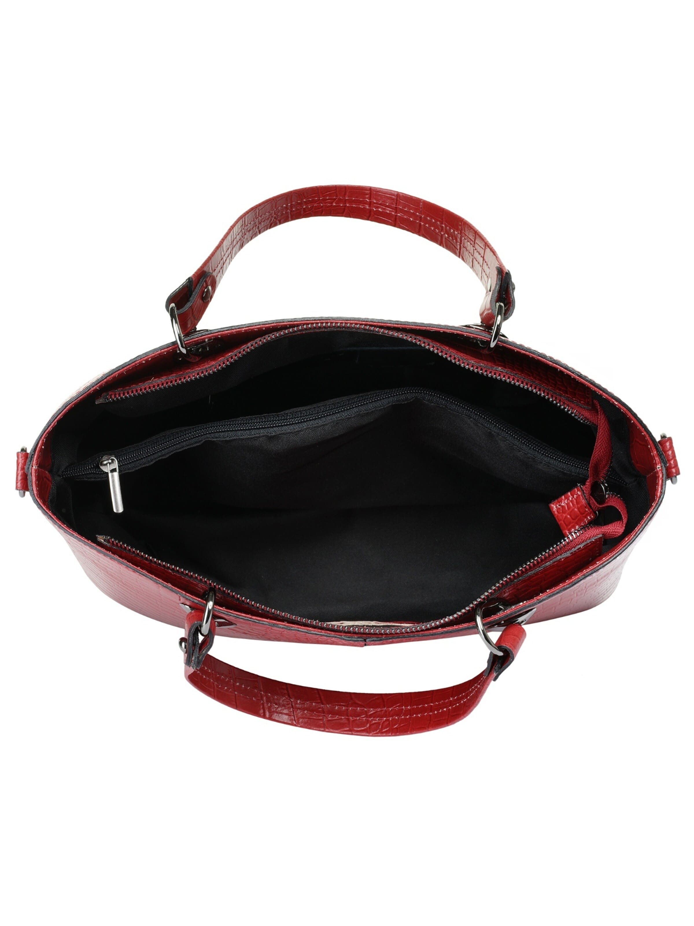 Cluty Handbag in Red