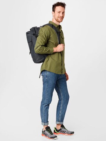 JACK WOLFSKIN Regular Fit Funktionshemd 'Lakeside' in Grün