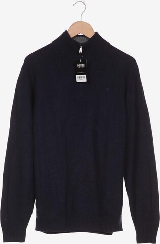 Hackett London Sweater & Cardigan in XL in Blue: front