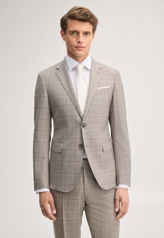 JOOP! Slim fit Business blazer in Beige: front