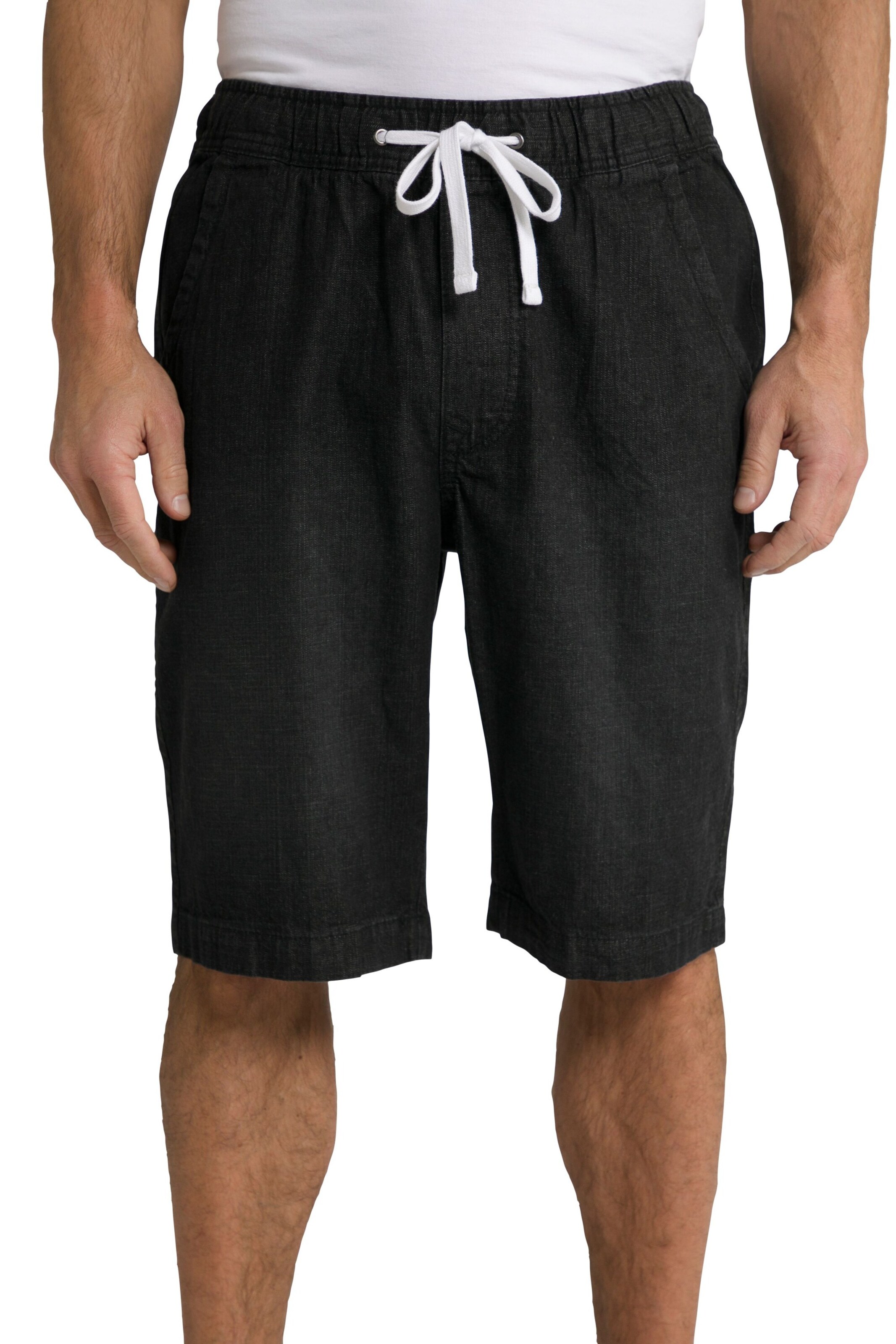 JP1880 Regular Hose in Schwarz: Vorderseite