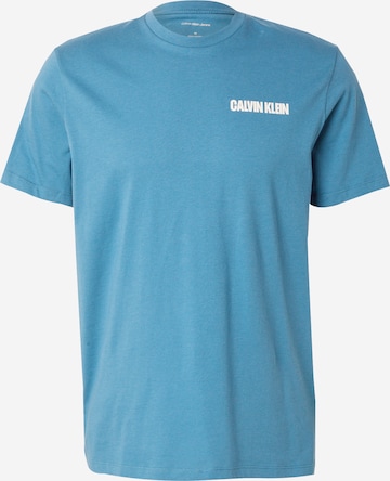 Calvin Klein Jeans Shirt in Blauw: voorkant