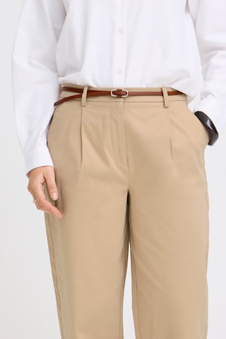 b.young Regular Broek in Beige