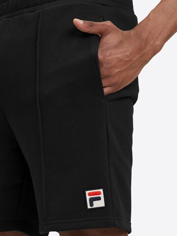 FILA Normalny krój Spodnie w kolorze czarny