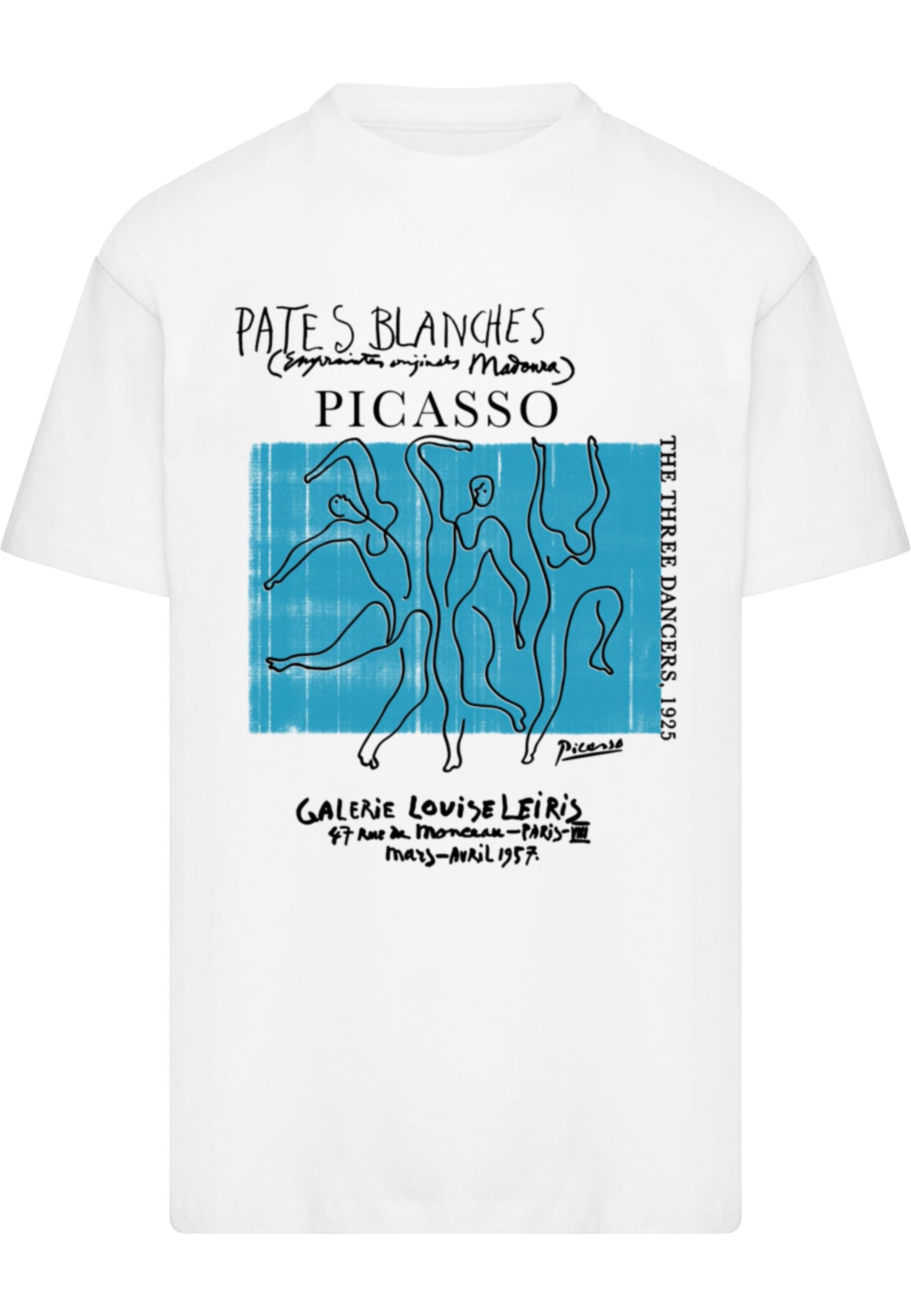 Merchcode Shirt 'Apoh Picasso - The Three Dancers' in White: front