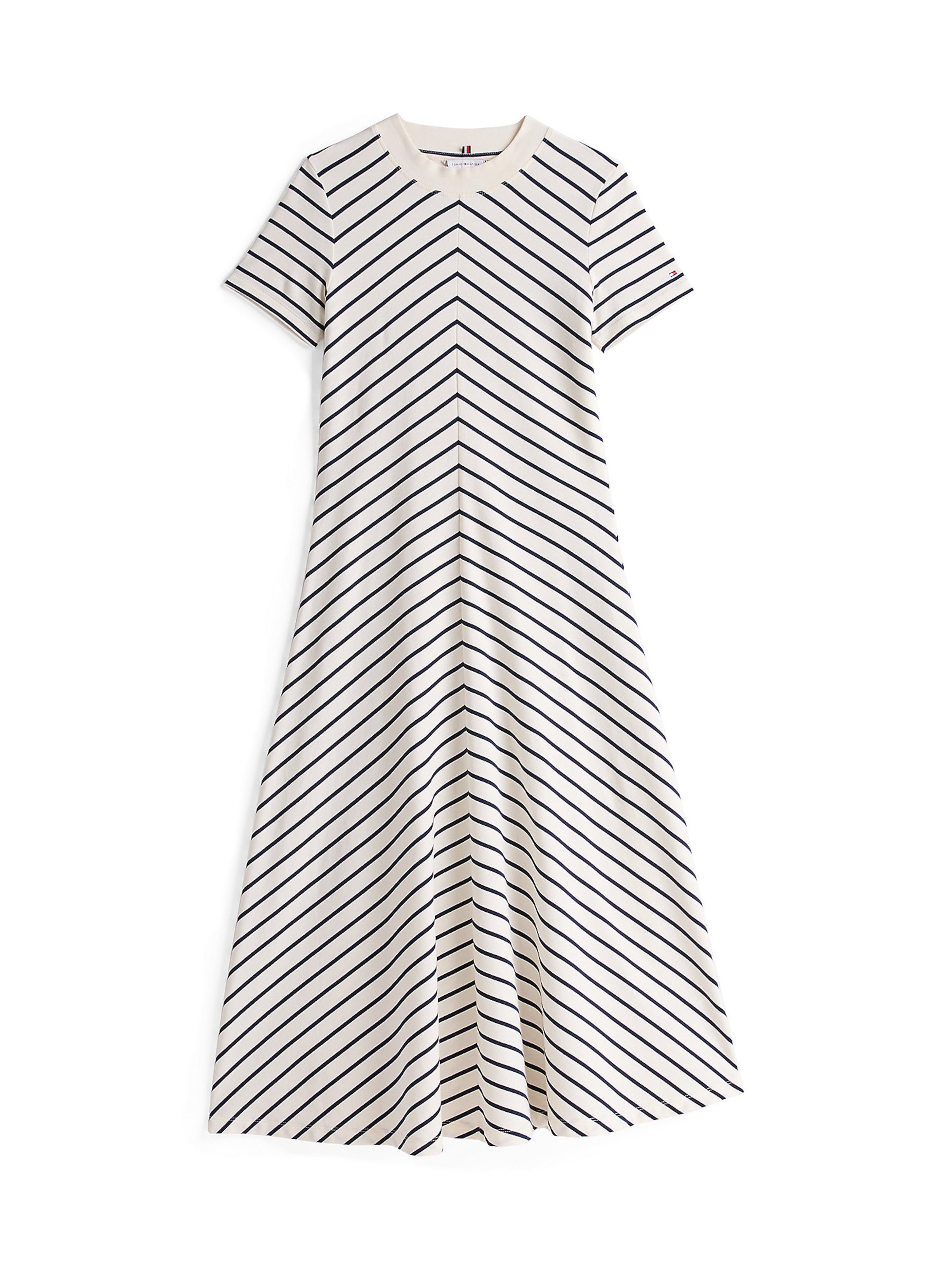 TOMMY HILFIGER Dress 'Fit And Flare' in White: front