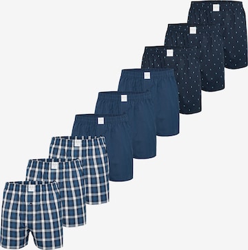 MG-1 Boxershorts 'Classics' in Blauw: voorkant