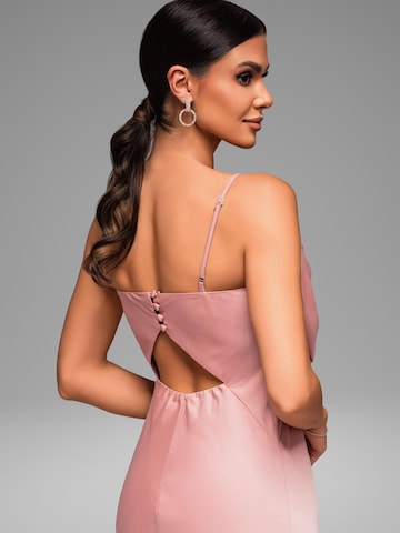 Ombre Evening dress in Pink