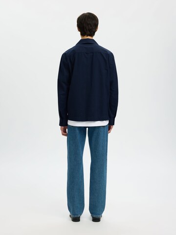 Coupe regular Chemise SELECTED en bleu