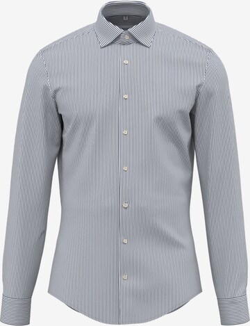 SEIDENSTICKER Zakelijk overhemd in Blauw: voorkant