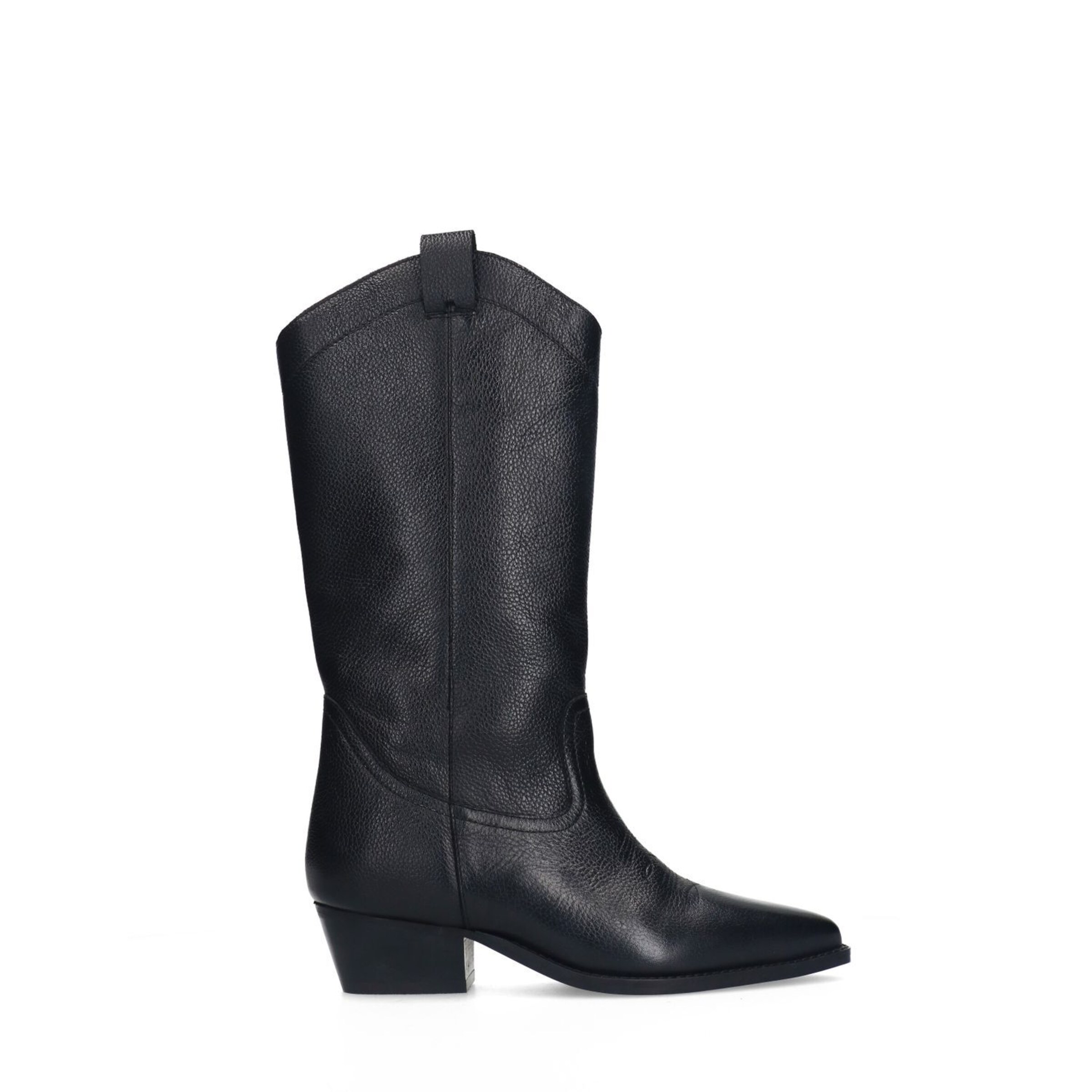 Bottes de cowboy SACHA en noir