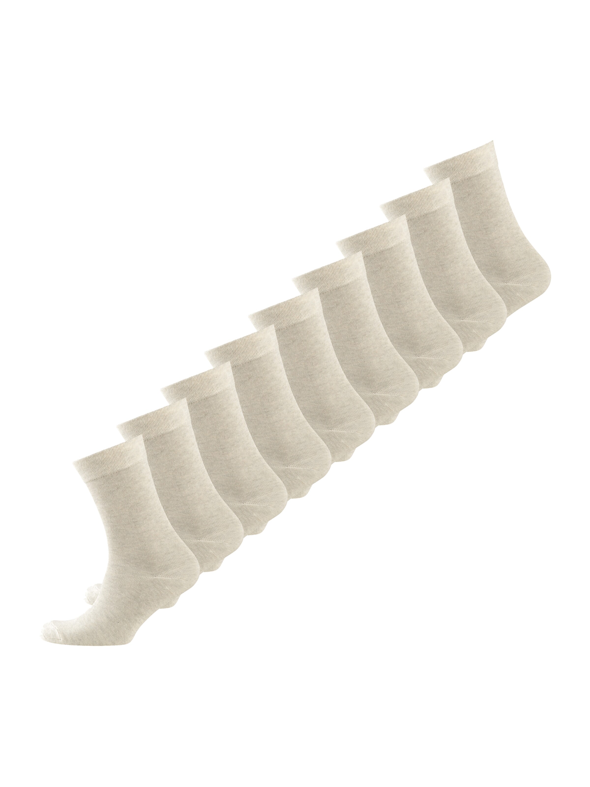 Nur Der Socks in Beige: front