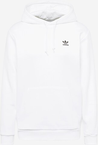 ADIDAS ORIGINALS Sweatshirt 'Trefoil Essentials' in Wit: voorkant