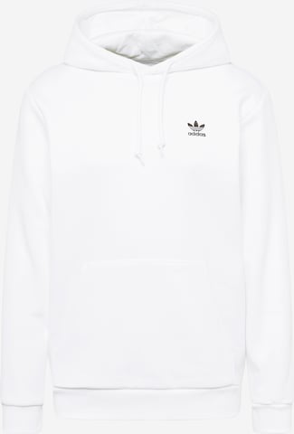 ADIDAS ORIGINALS Sweatshirt 'Trefoil Essentials' in Weiß: predná strana