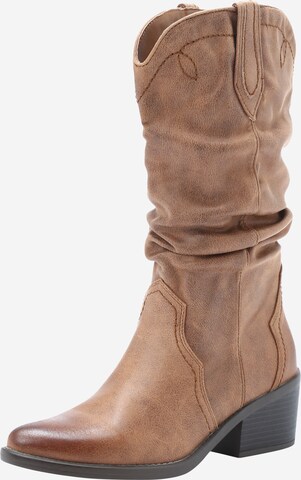 Bottes de cowboy 'TANUBIS' MTNG en marron : devant