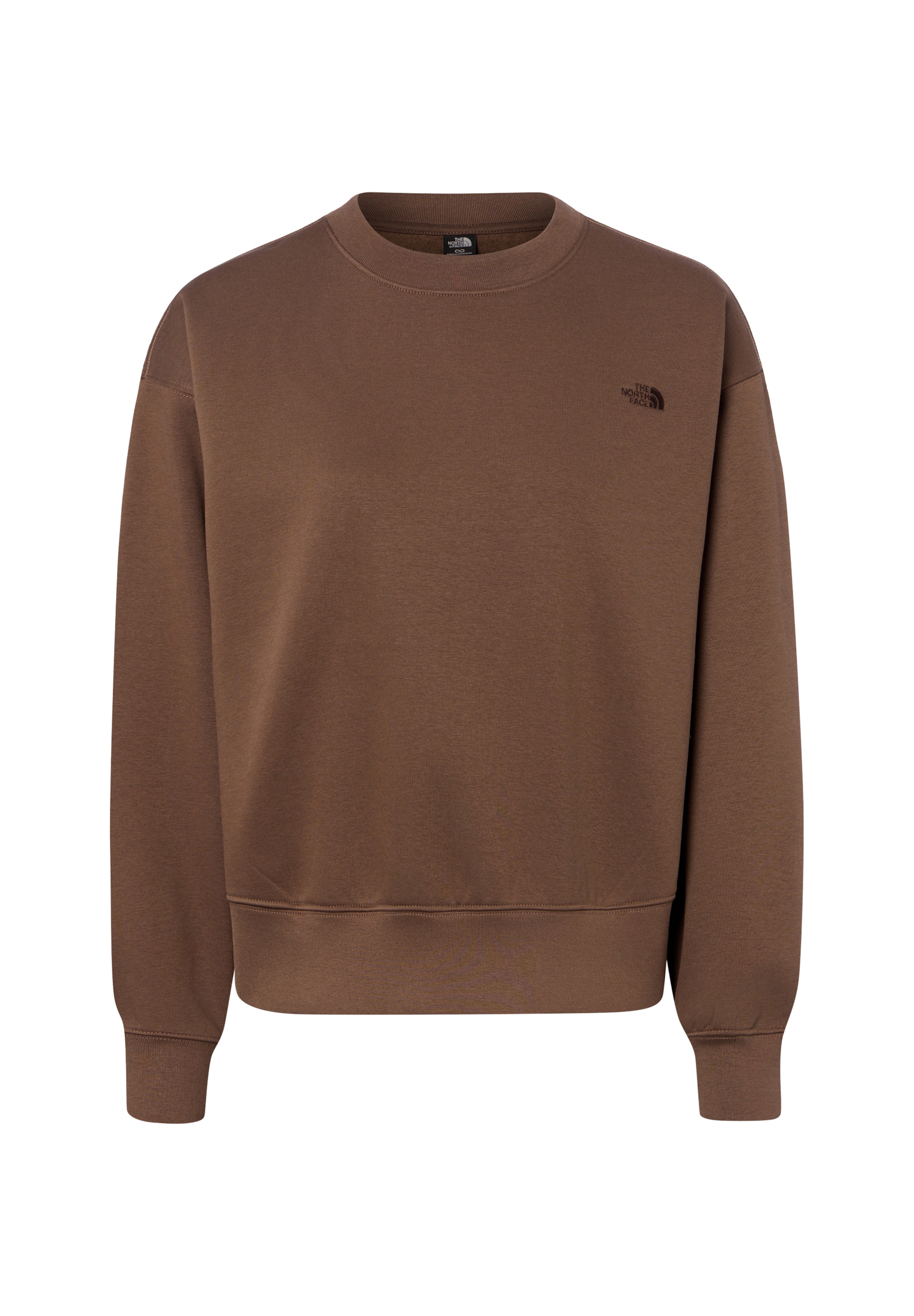 THE NORTH FACE Sweatshirt 'ESSENTIAL' in Braun: Vorderseite