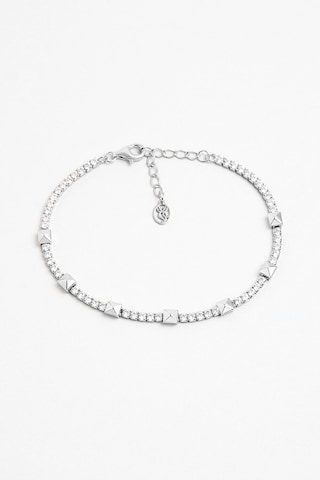 So Chic Bracelet in Silver: front