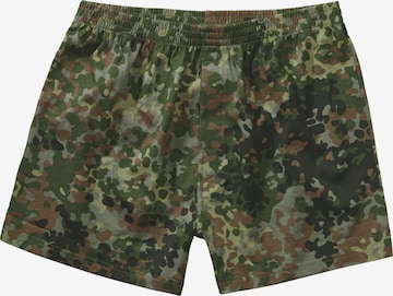 Brandit Boxershorts in Groen: voorkant