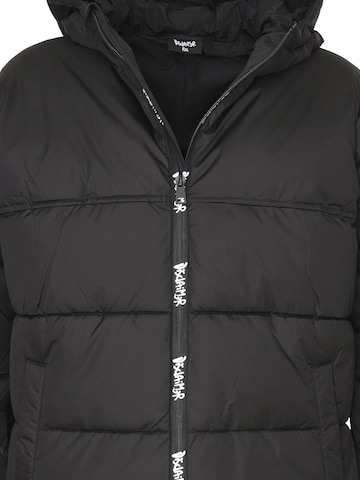 DISCLAIMER Winterjacke 'GRAFFITI' in Schwarz