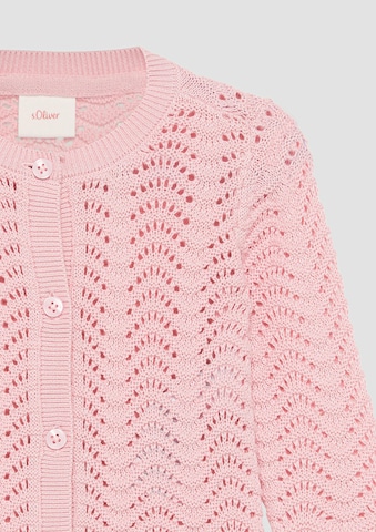 s.Oliver Strickjacke in Pink