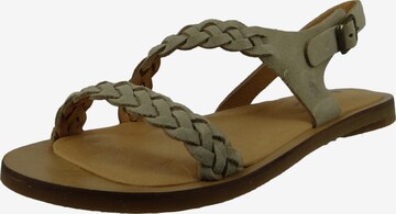 EL NATURALISTA Sandals in Green: front