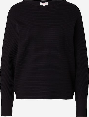 Pull-over s.Oliver en noir : devant