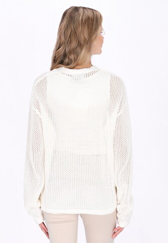 Usha Strickjacke in Weiß