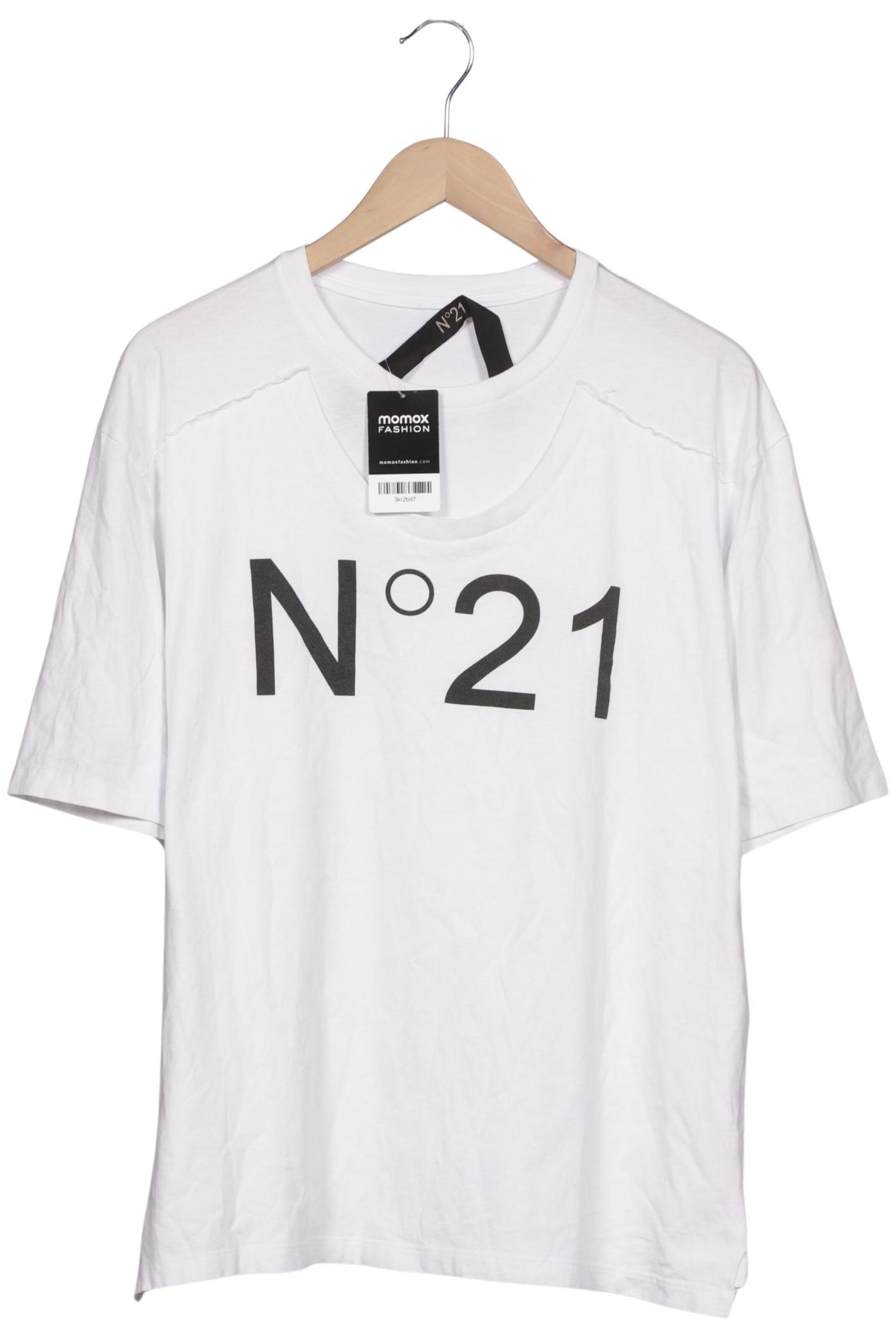 N°21 T-Shirt XS in Weiß: Vorderseite