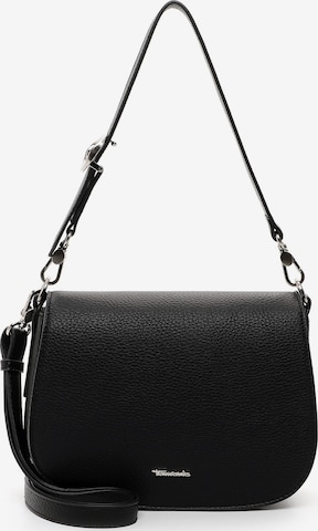 Tamaris Schultertasche 'Georgie' in Schwarz: Vorderseite