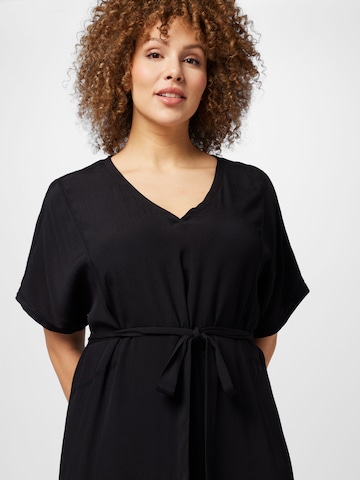 Robe 'MESIAN' EVOKED en noir