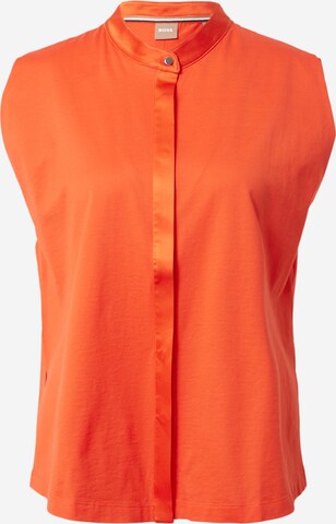 BOSS Blouse 'Ejica' in Oranje: voorkant