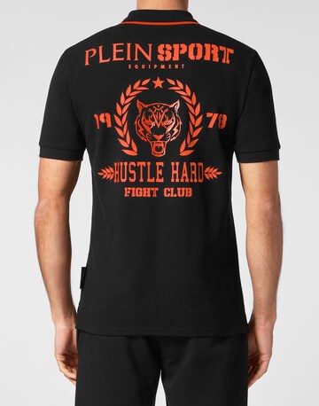 Plein Sport - Camisa 'Carbon Tiger' em preto
