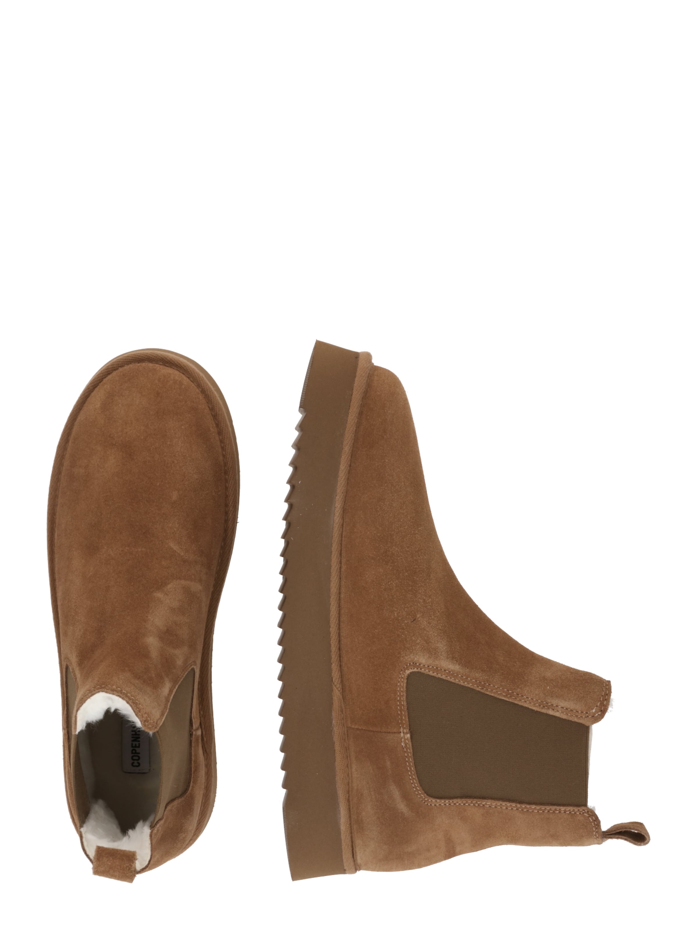 Copenhagen Studios Боти Chelsea '258M' в кафяво