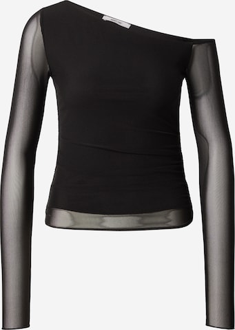 ABOUT YOU Tričko 'Laila' - Čierna: predná strana