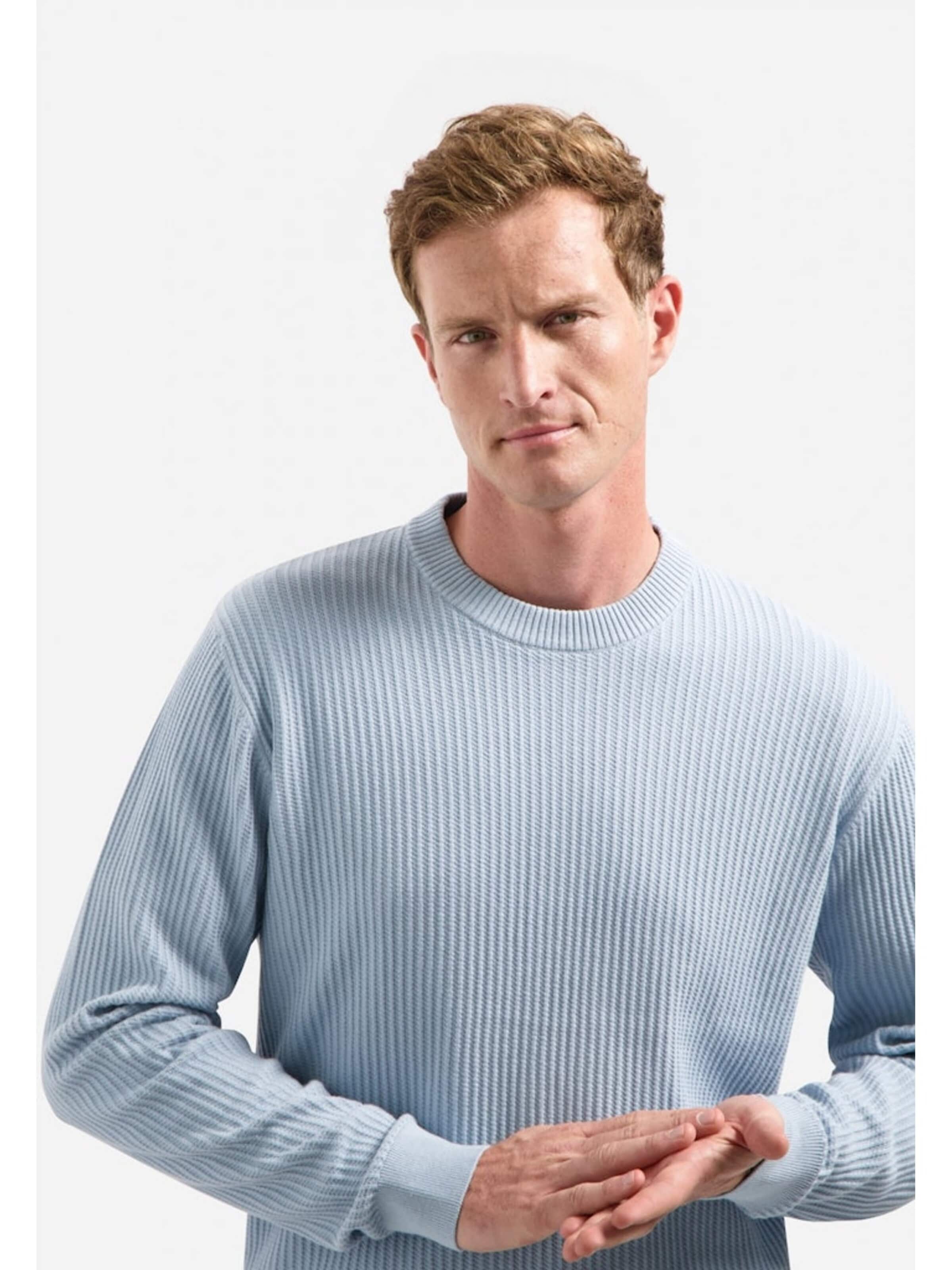 No Excess Sweater in Blue