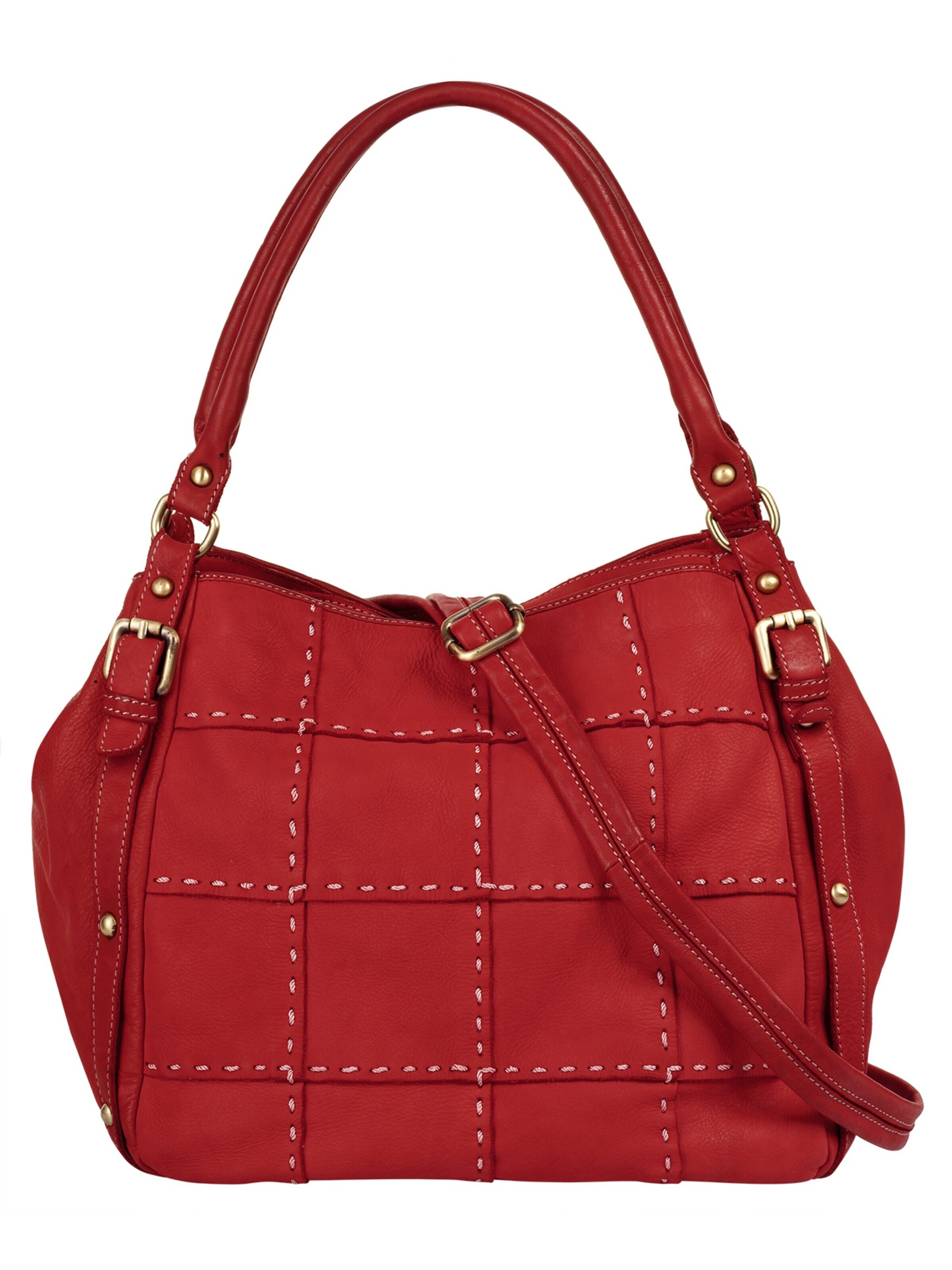 Samantha Look - Bolso de hombro en rojo: frente