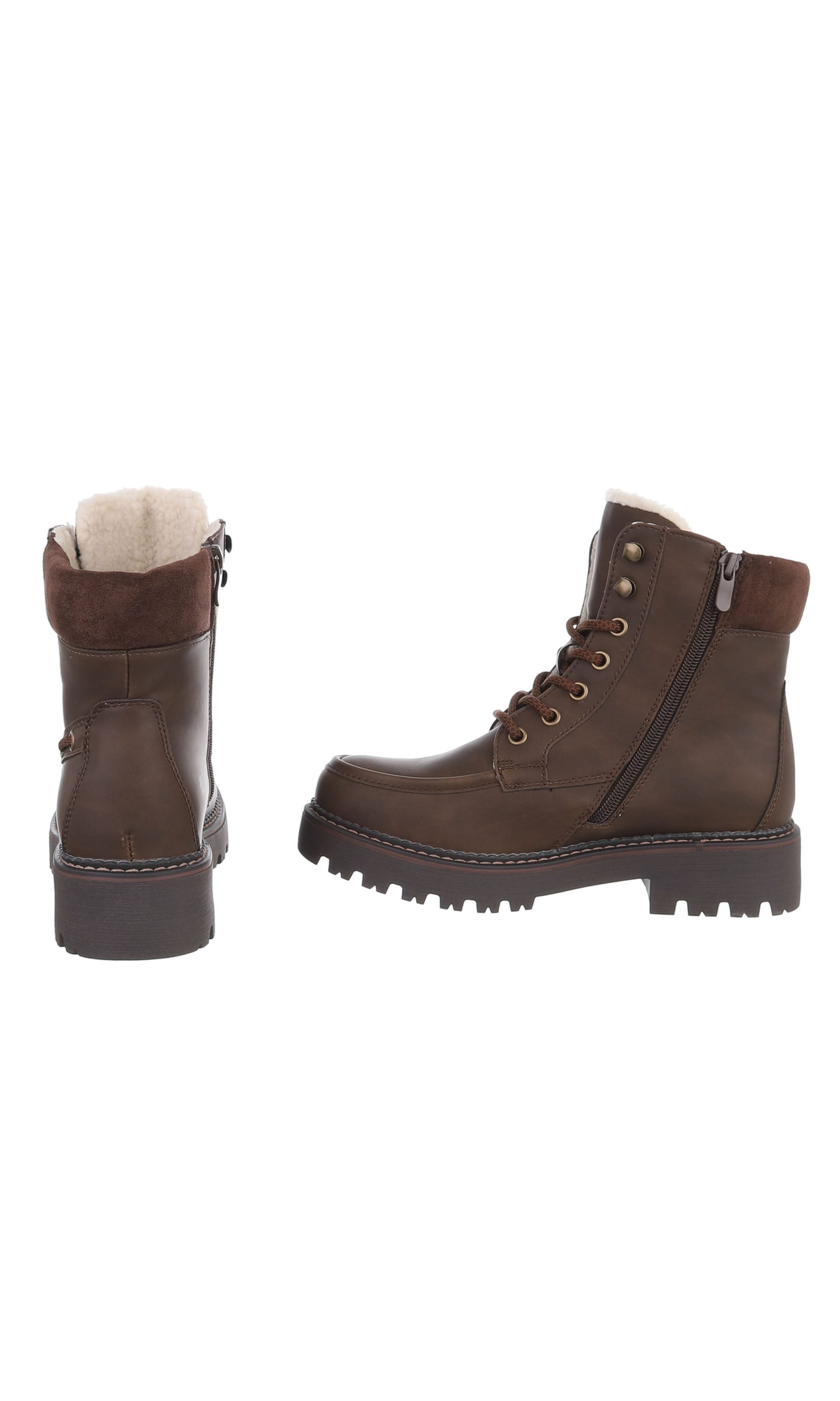 Ital-Design Stiefelette in Braun