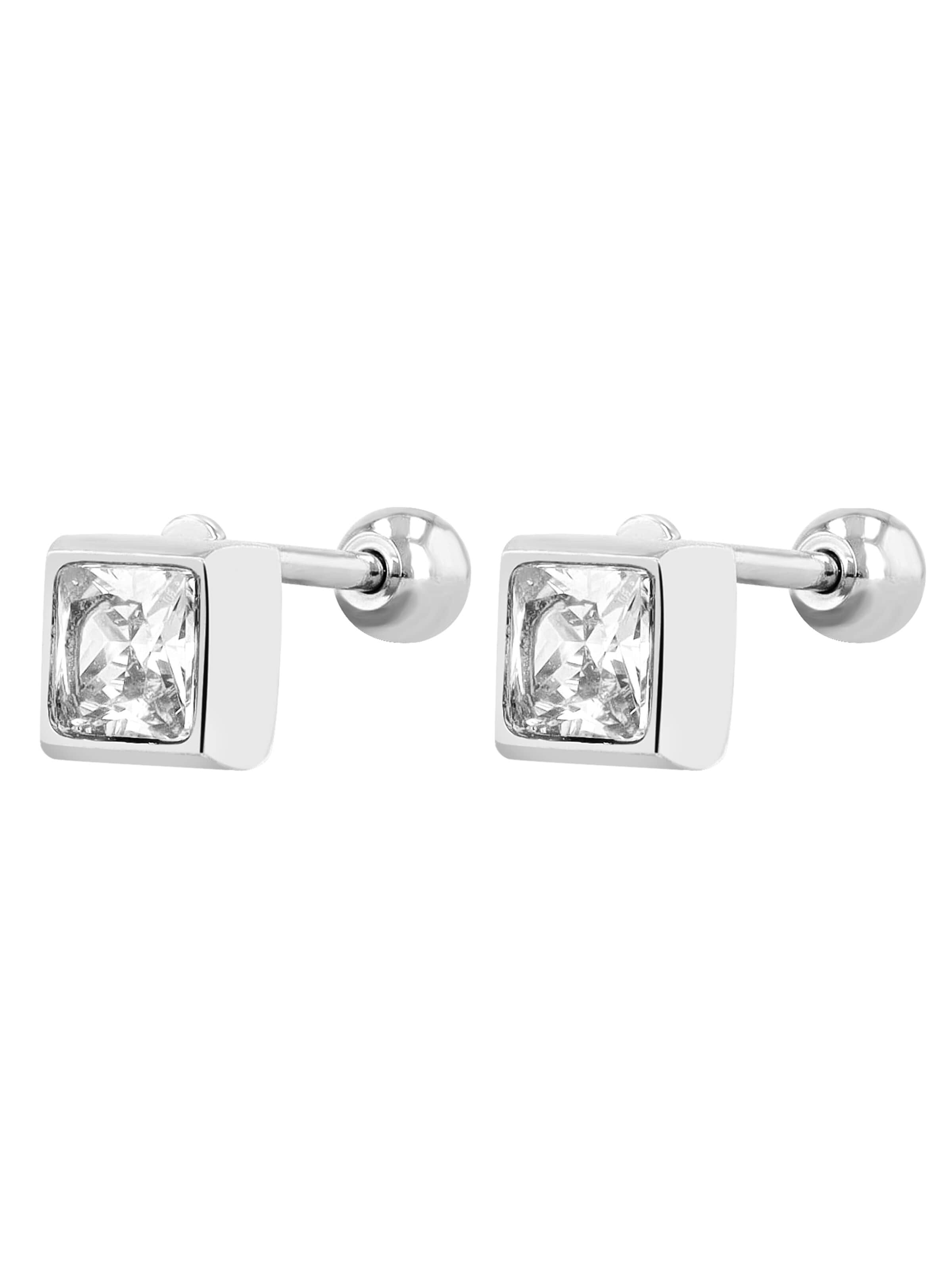 Akzent Earrings 'Nura, langlebig' in Silver