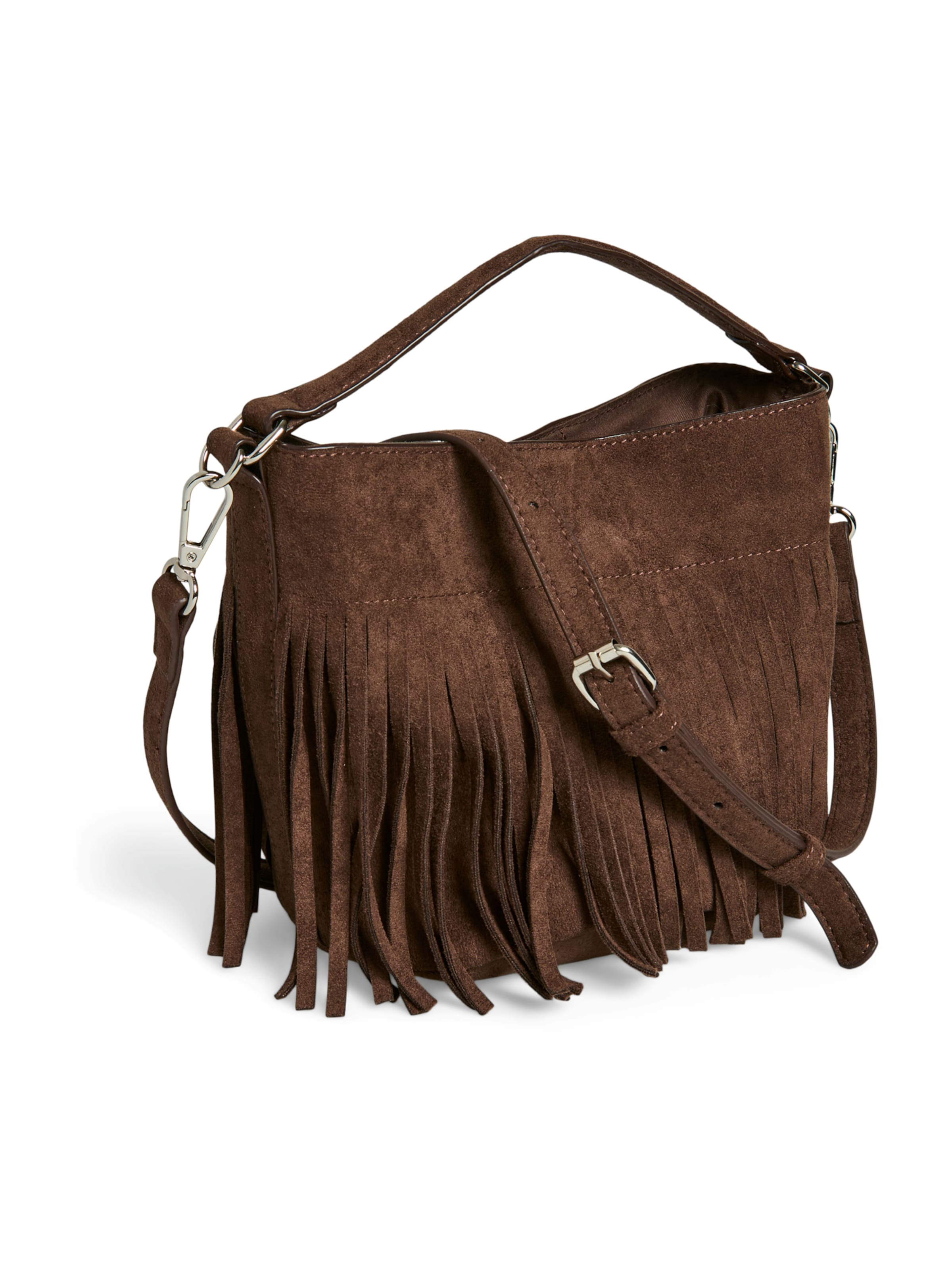 Borsa a tracolla di PIECES in marrone