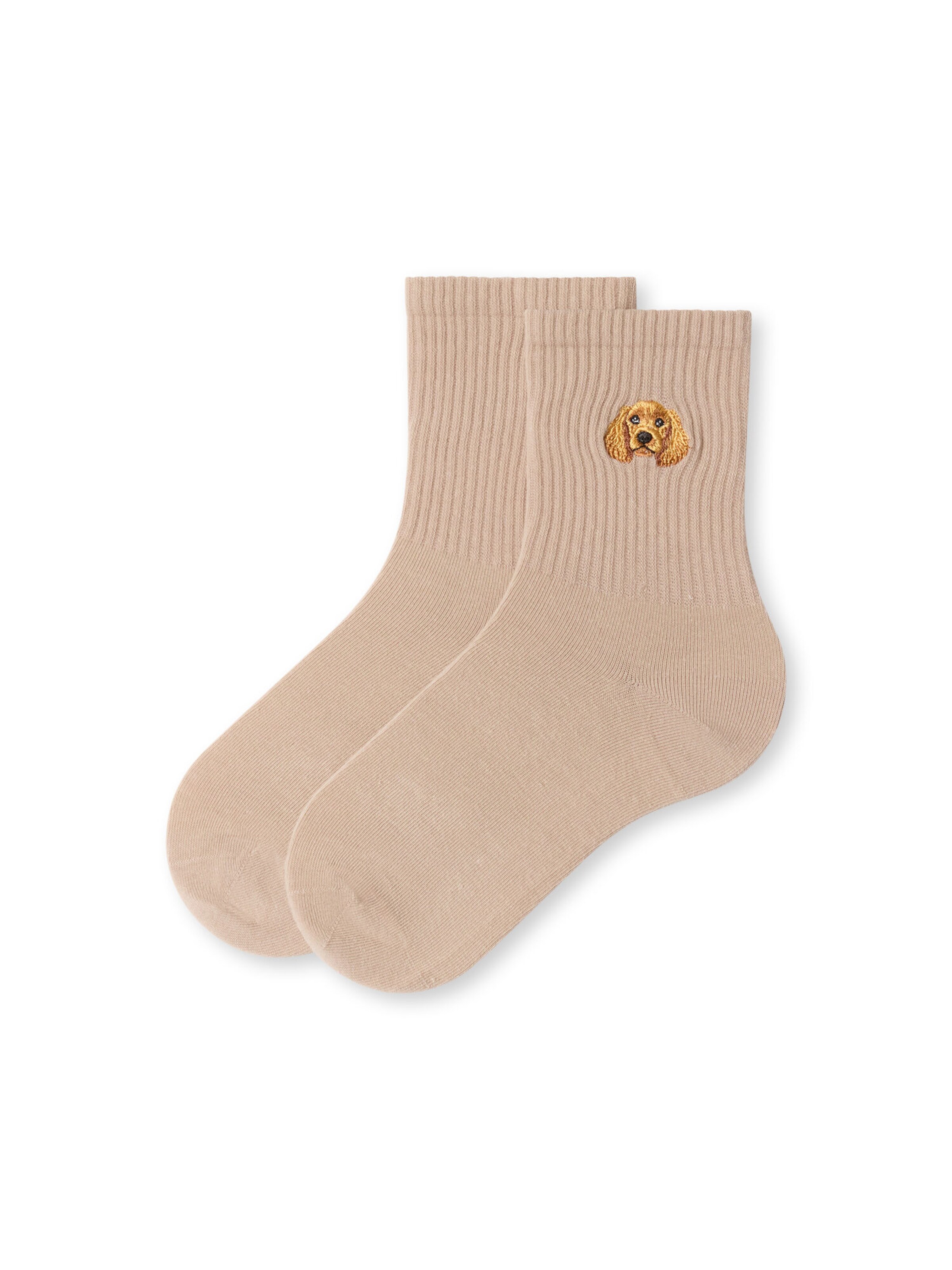CALZEDONIA Socks in Beige: front