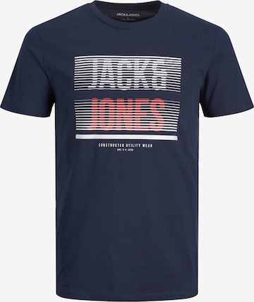 JACK & JONES Shirt 'Brix' in Blauw: voorkant