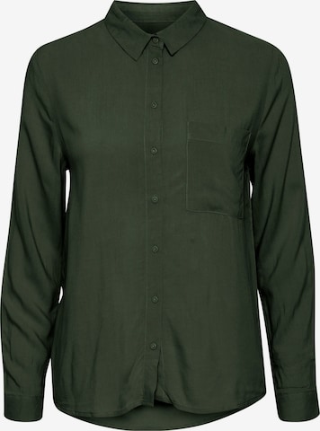 ICHI Blouse 'MAIN' in Green: front