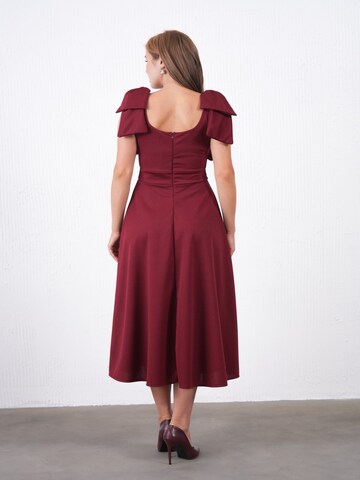 WOMAN VISION Šaty – červená