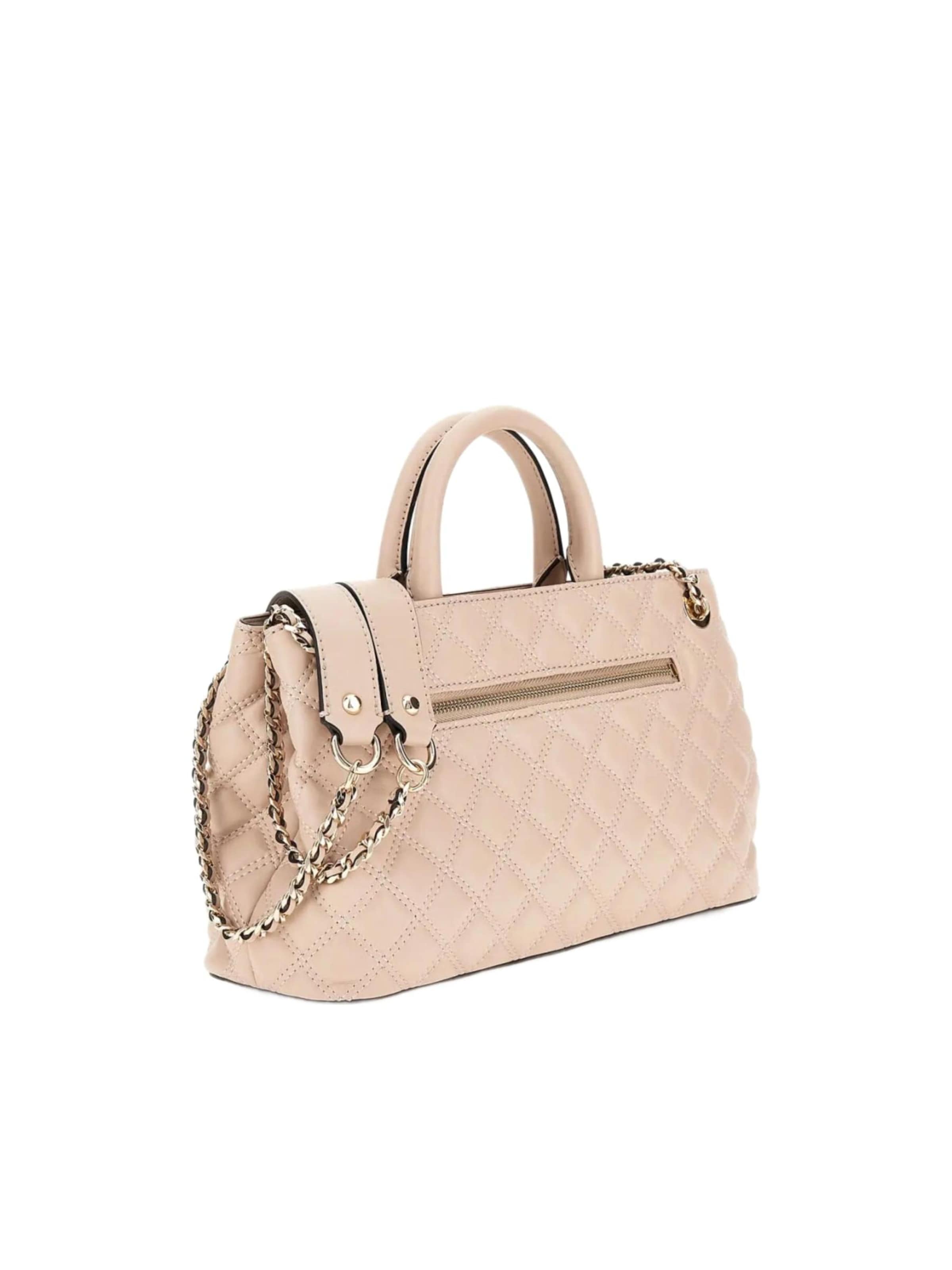 GUESS - Bolso de hombro 'Guess Sac Bandoulière Spark Micro Mini Light Beige' en beige