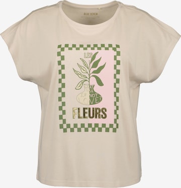 T-shirt BLUE SEVEN en beige : devant