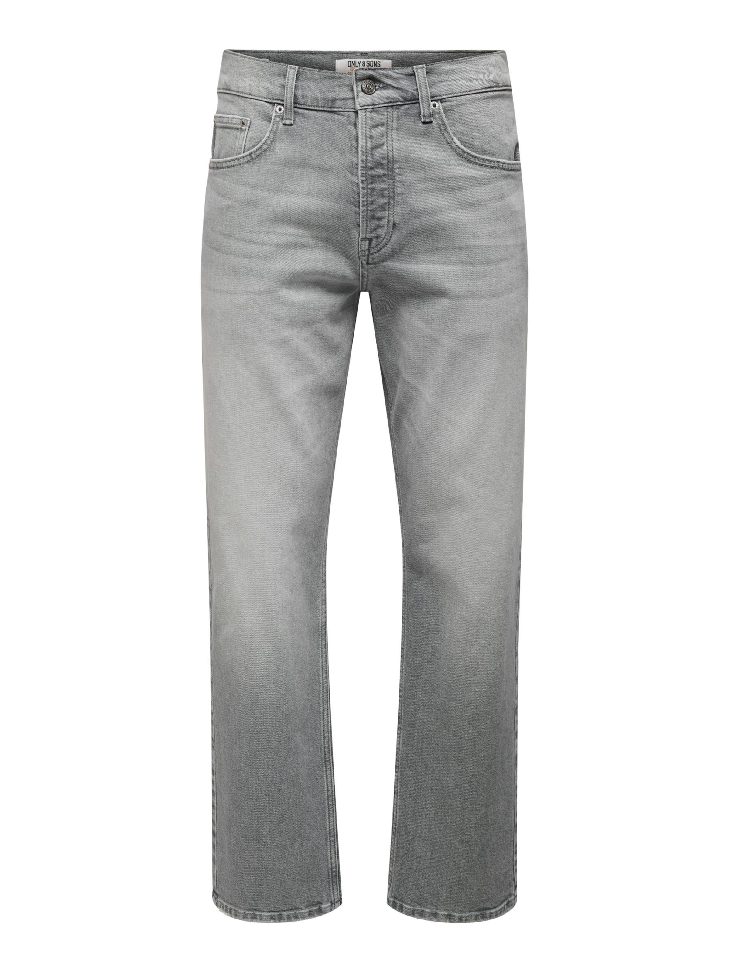 Only & Sons Regular Jeans 'ONSEdge' in Grey: front